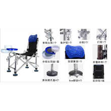 Multi-Function Stainless Steel Fishing Chair